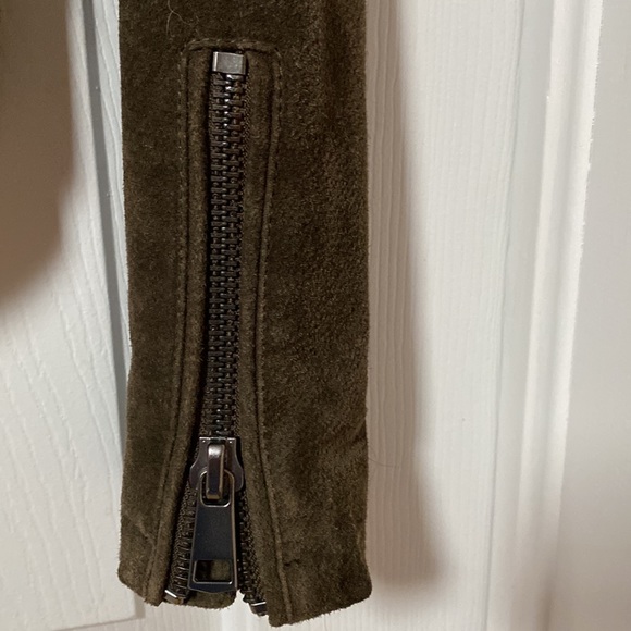 Suede Motor Coat - Picture 5 of 7